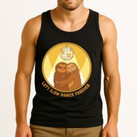 Let's Slow Dance Forever Funny Sloth Tank Top
