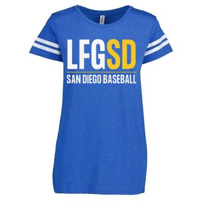 LFGSD San Diego Baseball Supporters Fans Enza Ladies Jersey Football T-Shirt