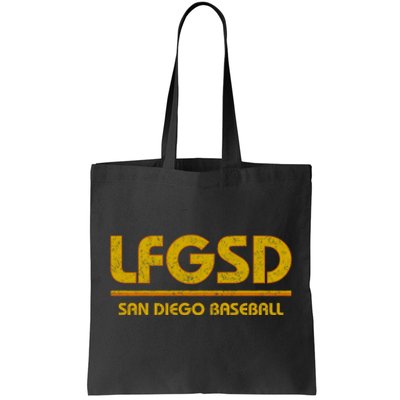 Lfgsd San Diego Baseball Tote Bag