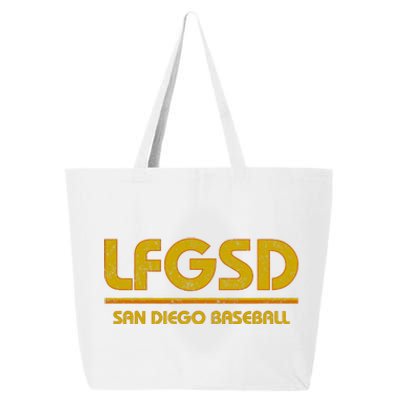 Lfgsd San Diego Baseball 25L Jumbo Tote