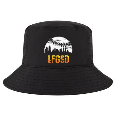 LFGSD San Diego Skyline Baseball Cool Comfort Performance Bucket Hat