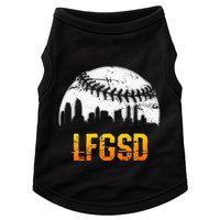 LFGSD San Diego Skyline Baseball Doggie Tank