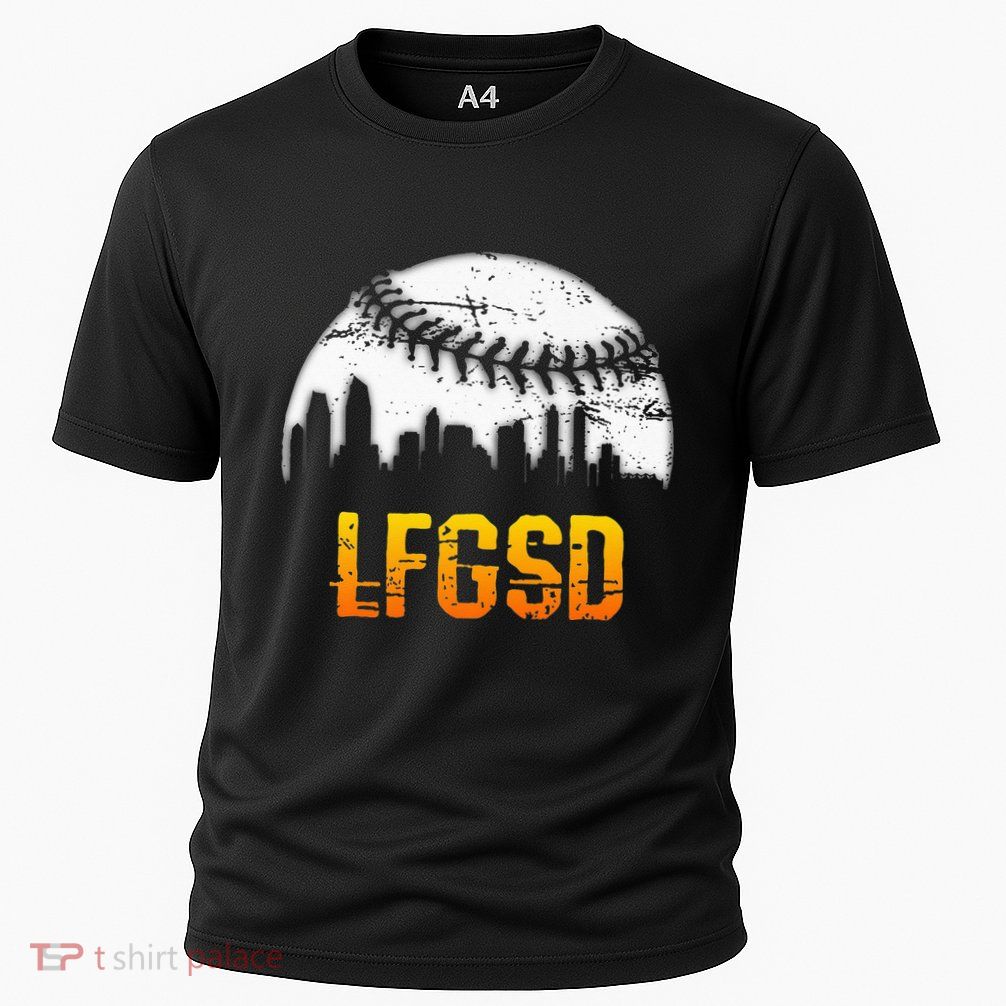 LFGSD San Diego Skyline Baseball Performance Shirt