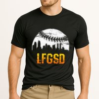 LFGSD San Diego Skyline Baseball Cooling Performance Crew T-Shirt