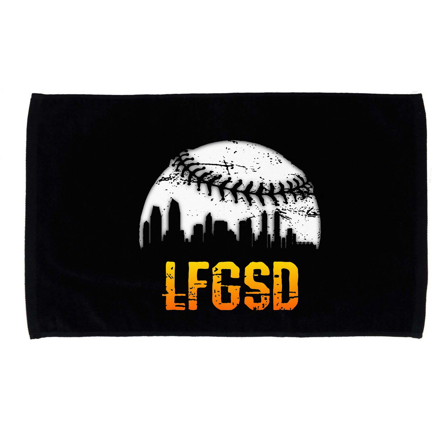 LFGSD San Diego Skyline Baseball Microfiber Hand Towel