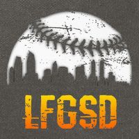 LFGSD San Diego Skyline Baseball Cotton Canvas Backpack