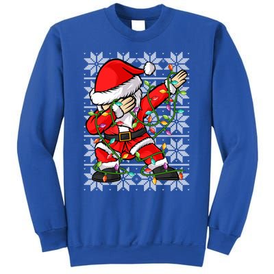 Lighting Santa Dabbing Christmas Ugly Santa Dabbing Xmas Meaningful Gift Sweatshirt