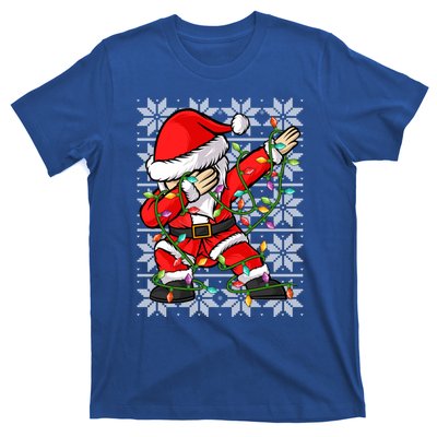 Lighting Santa Dabbing Christmas Ugly Santa Dabbing Xmas Meaningful Gift T-Shirt