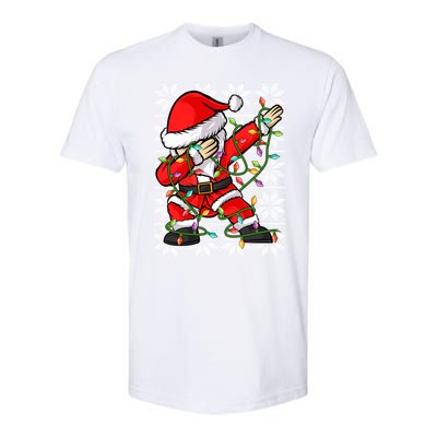 Lighting Santa Dabbing Christmas Ugly Santa Dabbing Xmas Meaningful Gift Softstyle CVC T-Shirt