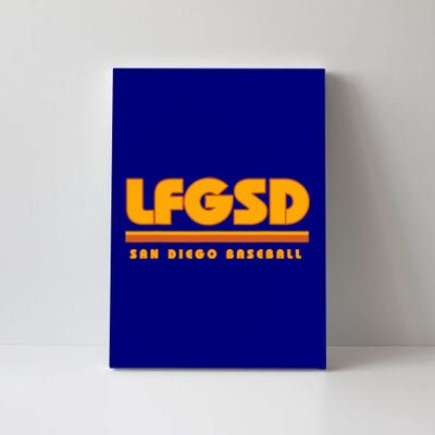 LFGSD San Diego Baseball Canvas