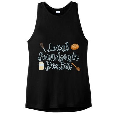 Local Sourdough Dealer Ladies PosiCharge Tri-Blend Wicking Tank