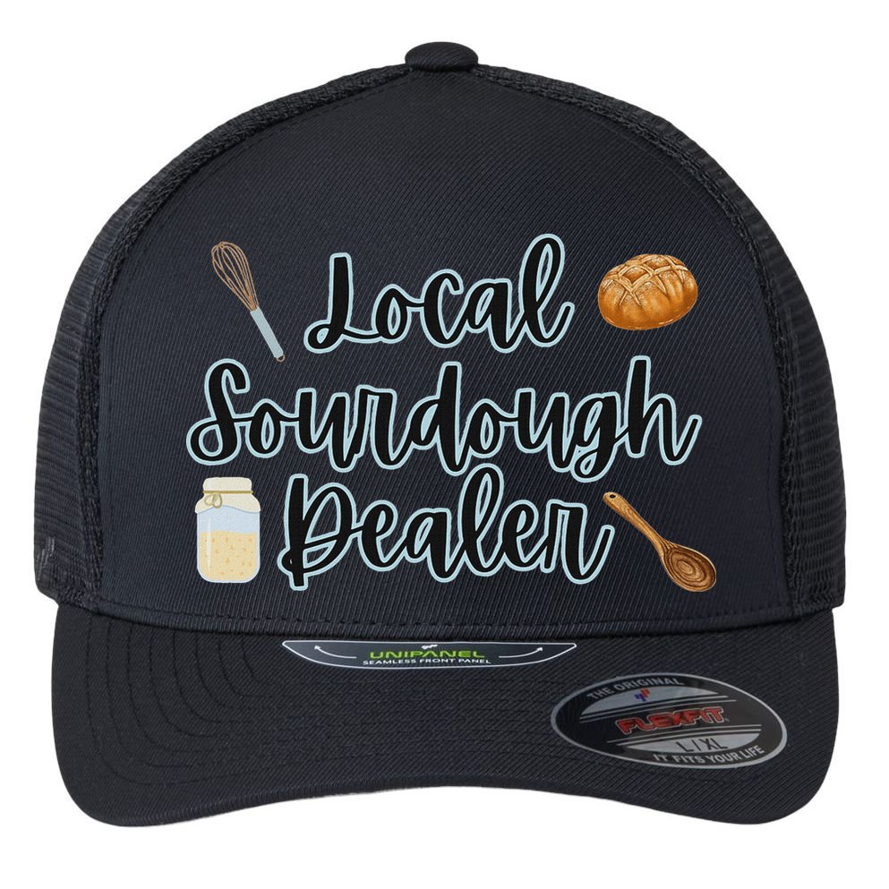 Local Sourdough Dealer Flexfit Unipanel Trucker Cap
