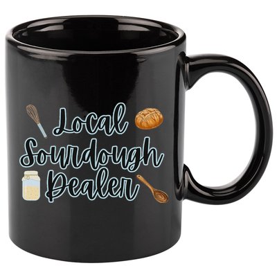 Local Sourdough Dealer 11oz C Handle Ceramic Mug