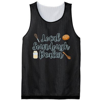 Local Sourdough Dealer Mesh Reversible Basketball Jersey Tank