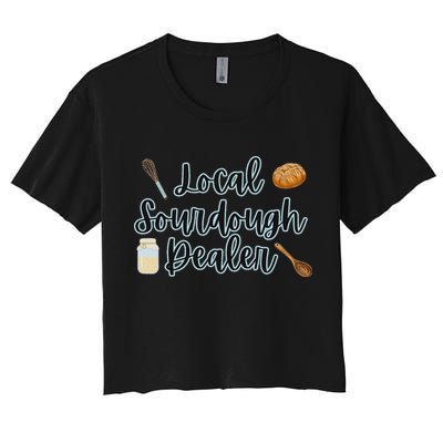 Local Sourdough Dealer Women's Crop Top Tee