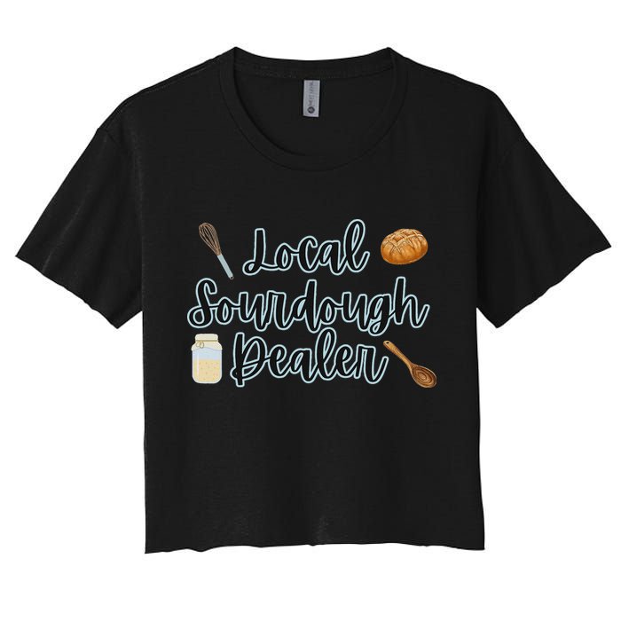 Local Sourdough Dealer Women's Crop Top Tee