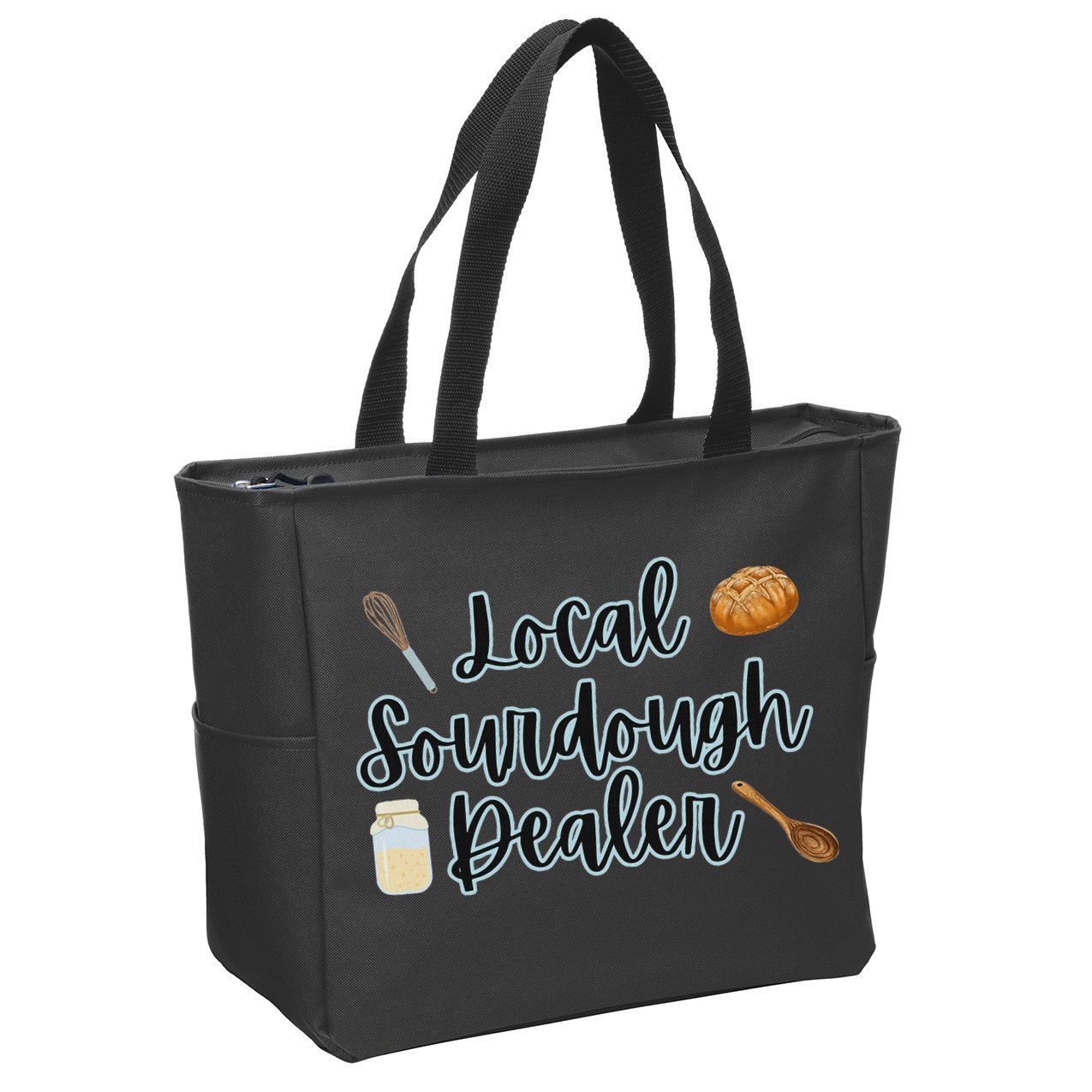 Local Sourdough Dealer Zip Tote Bag