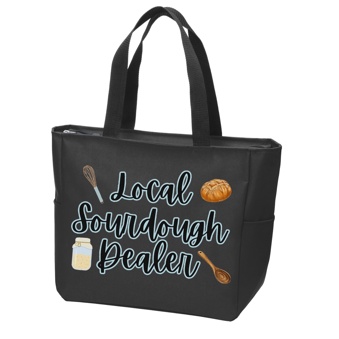 Local Sourdough Dealer Zip Tote Bag