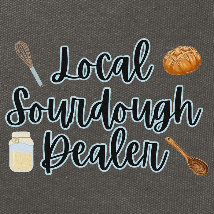 Local Sourdough Dealer Cotton Canvas Backpack