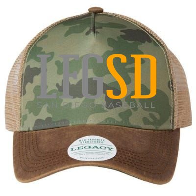 LFGSD San Diego Baseball Legacy Tie Dye Trucker Hat
