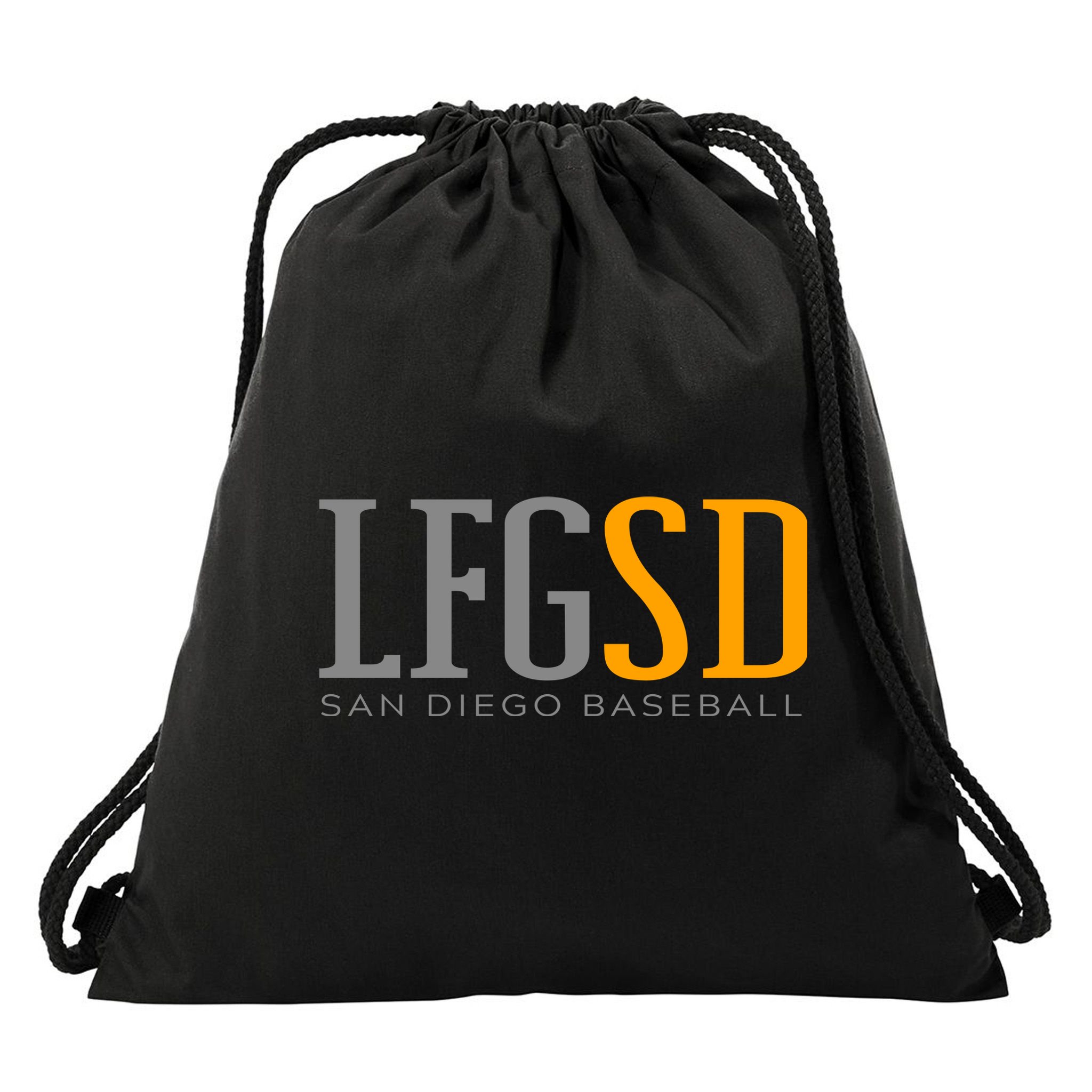 LFGSD San Diego Baseball Drawstring Bag