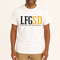 LFGSD San Diego Baseball Tall T-Shirt