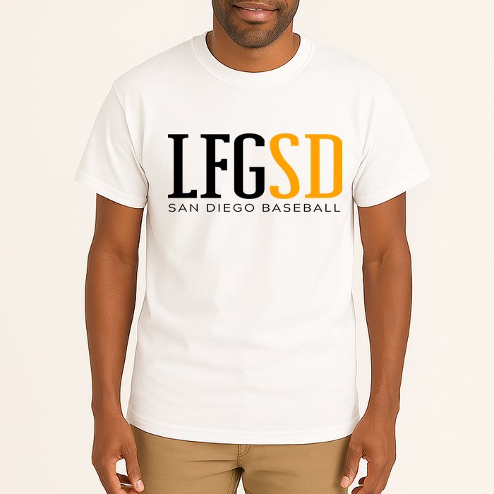 LFGSD San Diego Baseball Tall T-Shirt