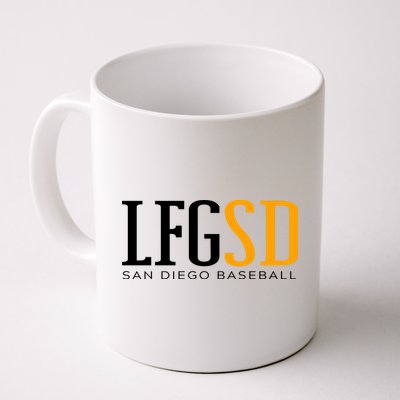 LFGSD San Diego Baseball Mug