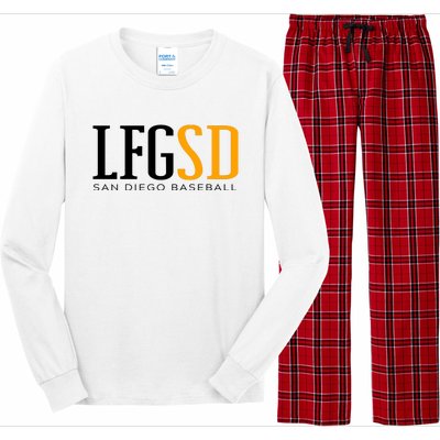 LFGSD San Diego Baseball Long Sleeve Pajama Set