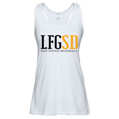 LFGSD San Diego Baseball Ladies Essential Flowy Tank