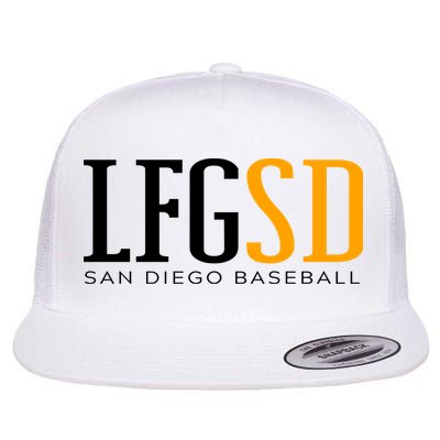 LFGSD San Diego Baseball Flat Bill Trucker Hat