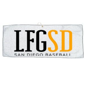 LFGSD San Diego Baseball Large Microfiber Waffle Golf Towel