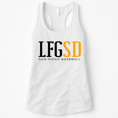 LFGSD San Diego Baseball Womens Tank Top