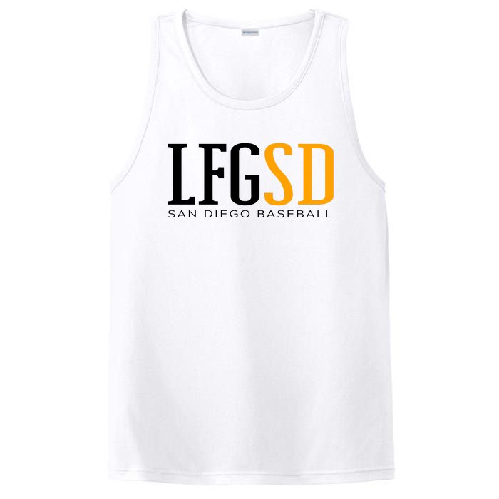 LFGSD San Diego Baseball PosiCharge Competitor Tank