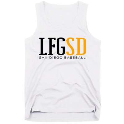 LFGSD San Diego Baseball Tank Top