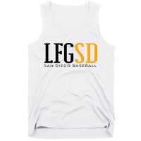 LFGSD San Diego Baseball Tank Top