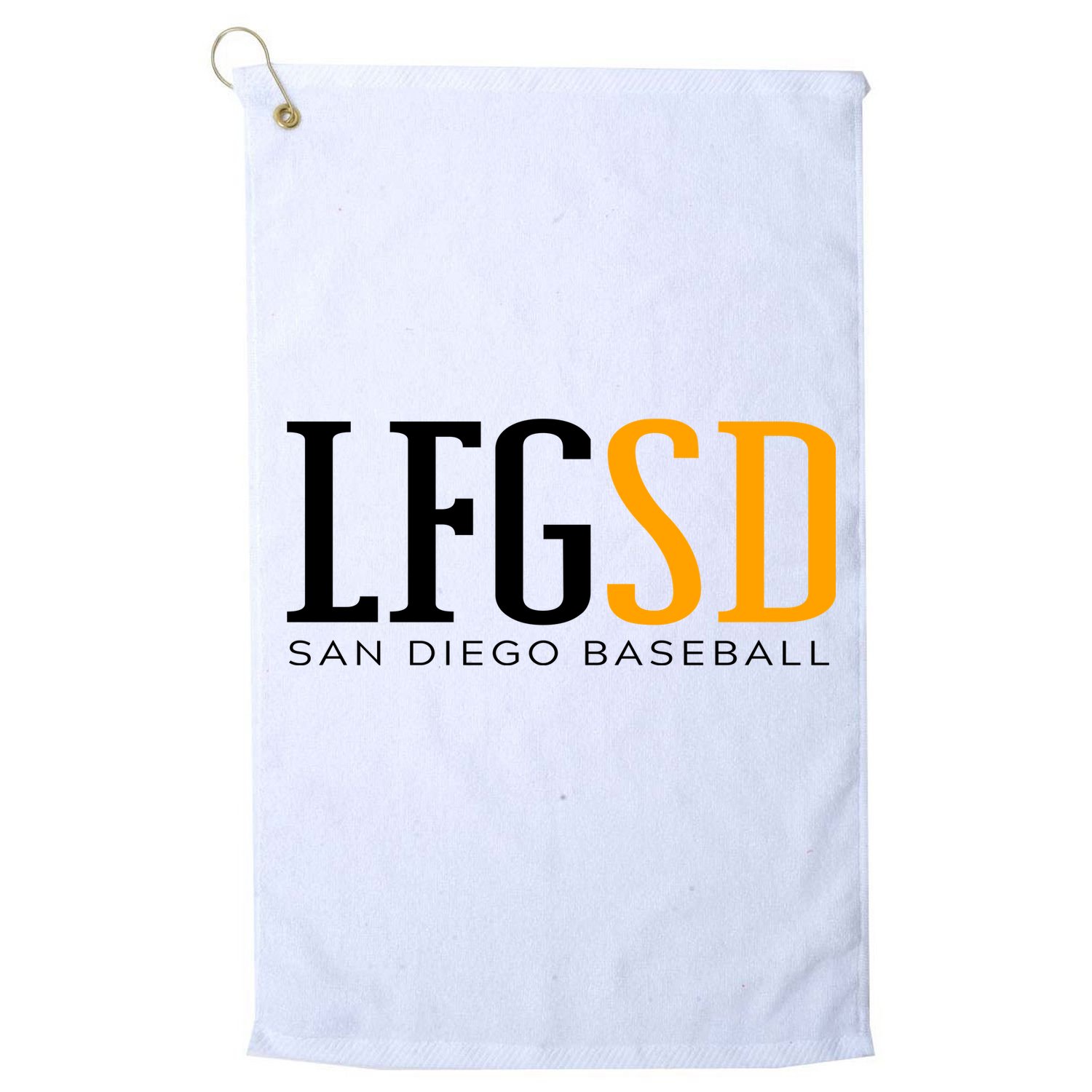 LFGSD San Diego Baseball Golf Towel