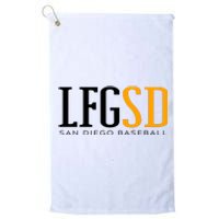 LFGSD San Diego Baseball Platinum Collection Golf Towel