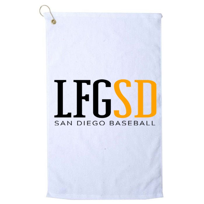 LFGSD San Diego Baseball Platinum Collection Golf Towel