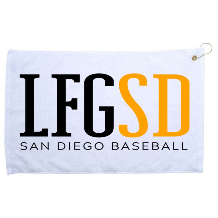 LFGSD San Diego Baseball Grommeted Golf Towel