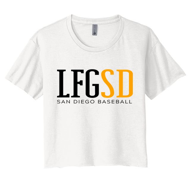 LFGSD San Diego Baseball Crop Top