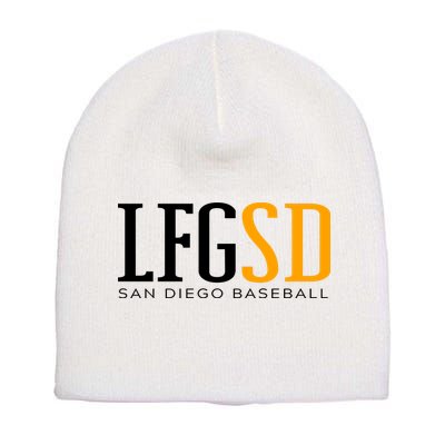 LFGSD San Diego Baseball Short Acrylic Beanie