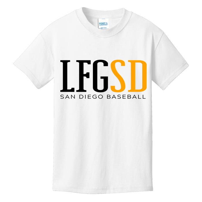 LFGSD San Diego Baseball Kids T-Shirt