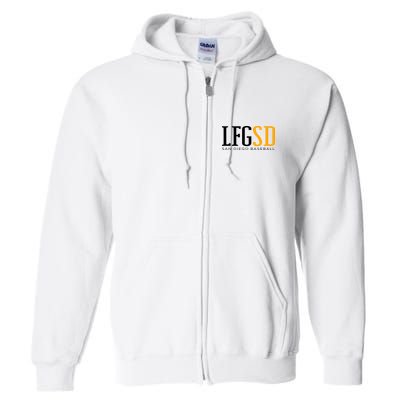 LFGSD San Diego Baseball Full Zip Hoodie