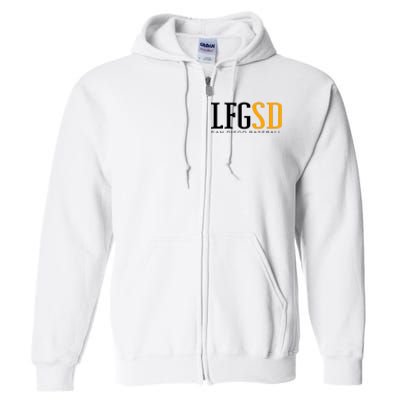 LFGSD San Diego Baseball Full Zip Hoodie