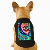 Lucy Sky Diamonds Type Abstract Psychedelic Doggie Tank