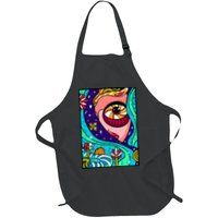 Lucy Sky Diamonds Type Abstract Psychedelic Apron