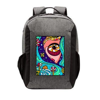 Lucy Sky Diamonds Type Abstract Psychedelic Vector Backpack