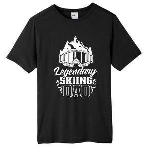 Legendary Skiing Dad Skier Father Ski Daddy Papa Father's Gift Tall Fusion ChromaSoft Performance T-Shirt