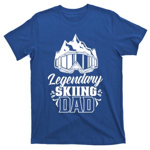 Legendary Skiing Dad Skier Father Ski Daddy Papa Father's Gift T-Shirt